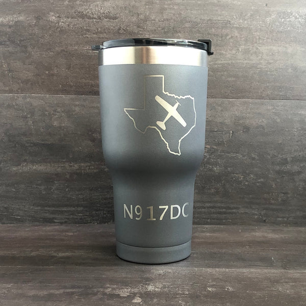 Custom RTIC Navy Tumbler 20oz Tumbler